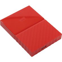 Накопитель  WD   WDBBEX0010BRD-EEUE    My Passport 1Tb  Red  EXT  (RTL) 2.5"