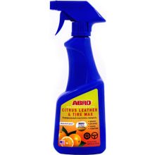 Abro Citrus Leather & Tire Wax 473 мл