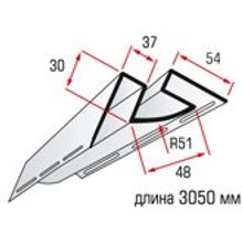 АЛЬТА угол внутренний (3,05м)   Угол внутренний Т-13 для монтажа сайдинга (3,05м)