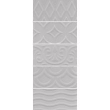 Керамическая плитка Kerama Marazzi Авеллино серый структура mix 16018 настенная 7,4х15