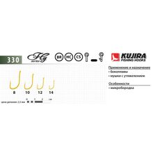 Крючки Kujira Fly серия 330