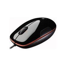 Мышь Logitech LS1 Laser Mouse Black-Orange USB