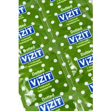 VIZIT Презервативы с точечками VIZIT Dotted - 12 шт.
