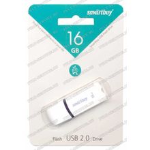 Флешка 16 Gb SmartBuy Paean White