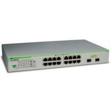 Коммутатор allied telesis (at-gs950 16-50) 16-портов 10 100 1000base-t sfp