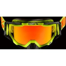 Очки 100% Racecraft Attack Yellow   Mirror Red Lens (50110-026-02)