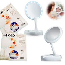 Зеркало со светодиодами My FoldAway Mirror