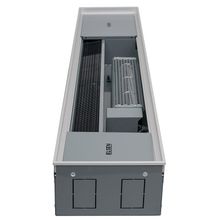 Внутрипольный конвектор с принудительной конвекцией Elsen 380x75x2500