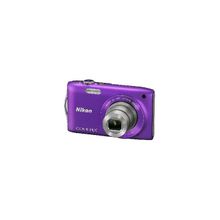 Цифровой фотоаппарат Nikon Coolpix S3300 Purple