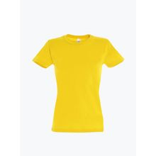 Футболка женская 190, желтый - M