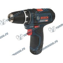Дрель-шуруповёрт Bosch "GSR 12V-15 Professional" 0601868122, аккум. (Li-Ion 12В, 400 1300об. мин., быстроз.) + доп.аккум. + кейс [140243]