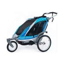 Thule многофункциональная для двойни Chariot Chinook-2 синяя