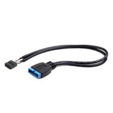 Кабель внутренний USB 2.0 9-pin F => USB 3.0 19-pin M, 0.3 м,  Cablexpert (CC-U3U2-01)