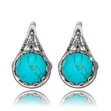 Серьги с бирюзой, Magia di Natura (арт. 59881-9529)