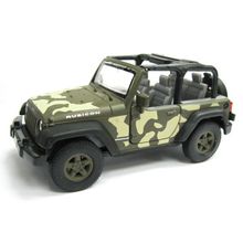 WELLY Welly 42371C-CM Велли Модель военной машины 1:34-39 Jeep Wrangler Rubicon 42371C-CM