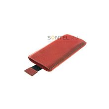 Чехол с язычком (Flotar) Sony Xperia U ST25i красный