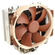 Охладитель   Noctua NH-U14S Cooler (4пин, 1155 1366 2011 AM2 AM3 FM1, 24.6 дБ, 300-1500 об мин, Cu+Al+тепл.трубки)