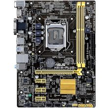 Материнская плата ASUS H81M-PLUS RTL {LGA1150, Intel H81, DDR3, PCI-E, D-Sub, DVI, HDMI, PS 2, mATX}