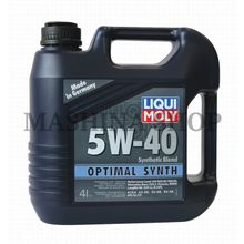 Масло моторное синтетическое Liqui Moly Optimal Synth 5W40 4л