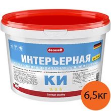 ДЕКОСЕЛФ краска в д интерьерная (6,5кг)   DECOSELF краска в д интерьерная акриловая (6,5кг)