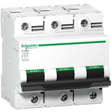 Выключатель автоматический трехполюсный C120H 100А B 15кА | код. A9N18425 | Schneider Electric