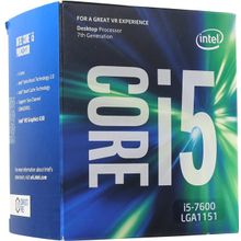 Процессор   CPU Intel Core i5-7600  BOX  3.5 GHz 4core SVGA HD  Graphics  630 6Mb   LGA1151