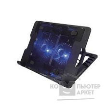 Crown Подставка для ноутбука CMLS-940 Black 15,6", 2 Fan,blue light,2 USB
