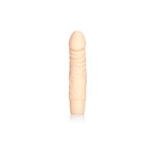 California Exotic Novelties Телесный вибратор-реалистик Silicone Stud Woody - 16,5 см. (телесный)