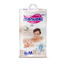 Manuoki Подгузники Manuoki Бриллиантовая серия M 6-11 кг 56 шт. JPM010