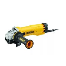 УШМ Девалт DWE 4227 Угловая шлифмашина, 125 мм, 1200 Вт, 11000 об мин, термозащита от перегрузки, электромеханическая предохранительная муфта уменьшает отдачу ппри закусывании диска, система пылеудаления DES, антивибр. боковая рукоятка