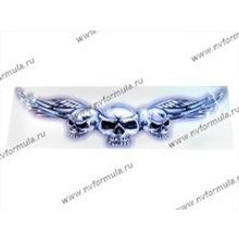 Наклейка Череп крылья 20х70