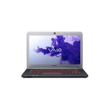 Ноутбук 14 Sony VAIO SVE-14A1S6R B i3-2350M 4Gb 500Gb AMD HD7670M 1Gb DVD(DL) BT Cam 5300мАч Win7HP Черный