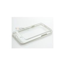 Бампер силиконовый для Samsung Galaxy S2 i9100 (белый) 00018752