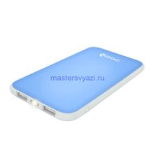 Внешний аккумулятор 10000 мАч Oxion Ultra Thin голубой