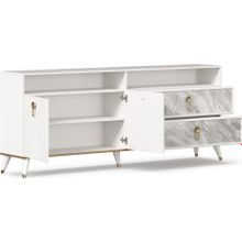 Алмаз. Любимый дом СГ Айла Комод 2000 (Белый Статуарио), исполнение 1