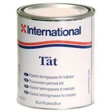 International Герметик эластичный водостойкий чёрный International T&#196;T 750 мл