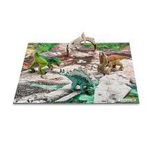 Schleich Пазлы с мини-динозаврами Лавовые поля