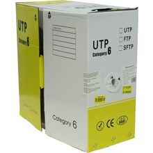 Кабель UTP 4 пары кат.6   бухта 305м    Telecom  CU    UTP4-TC1000C6S23-CU-IS