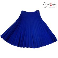 Leya.me Юбка синяя плиссированная PR 056