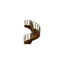 Винтовая лестница - сосна
