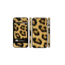 Виниловая наклейка на iPhone 4 и 4S iSwag "Леопард"