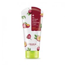 FRUDIA Очищающая пенка для лица с маракуйей My Orchard Passion Fruit Mochi Cleansing Foam, 120 мл