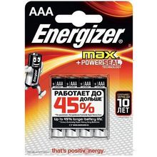  Батарейки Energizer MAX E92 AAA 1,5V - 4 шт.