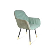 Слайн Стул Sheffilton SHT-ST38-3 S95-1 вечерняя заря черный муар золото