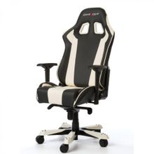 Компьютерное кресло DXRACER OH KS06 NW черный белый KING