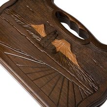Нарды резные "Арарат" с ручкой 30