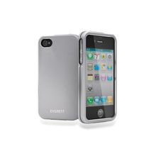 Cygnett чехол для iPhone 4 4S Metalicus Aluminius case белый