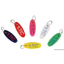 Osculati Soft rubber floating keyring yellow, 35.825.04