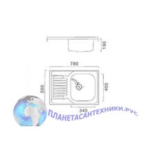 мойка для кухни Frap F5078