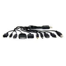 Набор адаптеров KS-is Tenka KS-193 USB 10 в 1 для зарядки мобильной техники